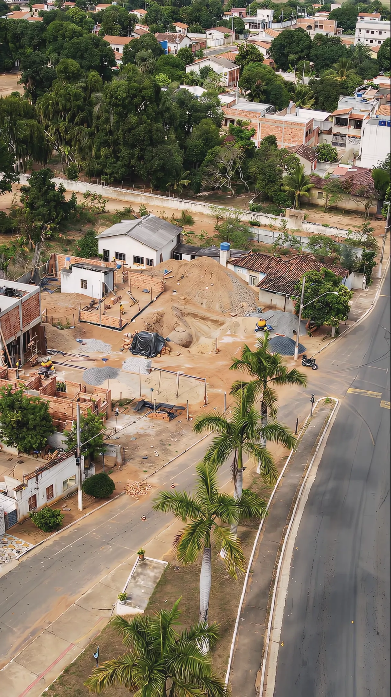 Fachada externa do projeto
