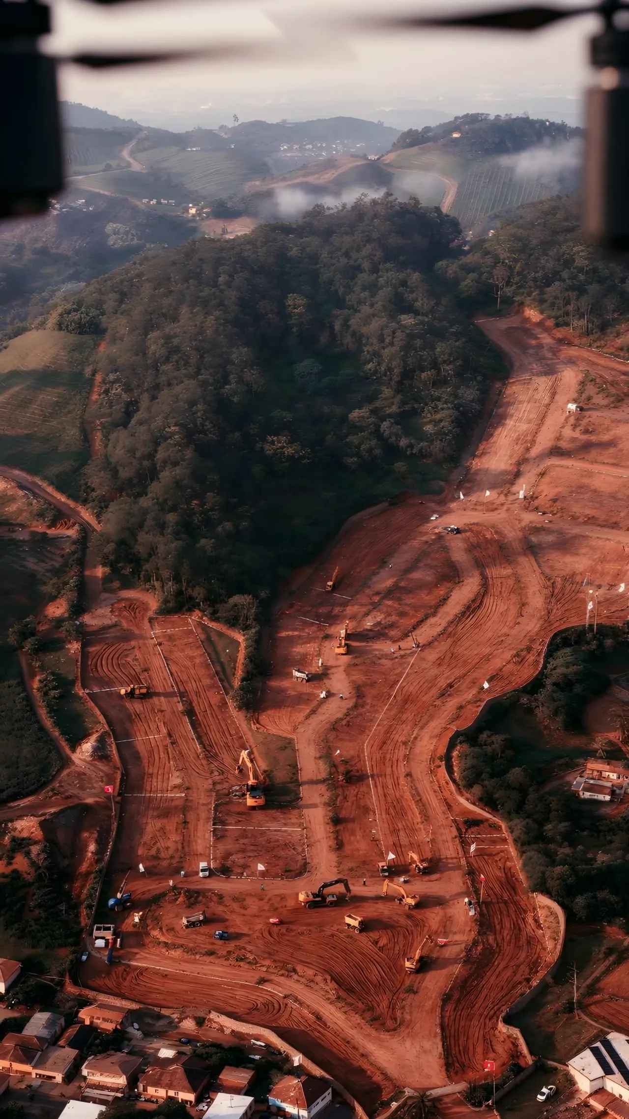 Evolução do terreno
